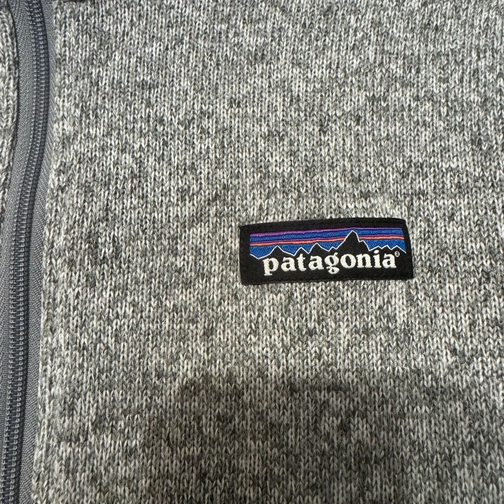 Patagonia Better Sweater 1/4 Zip Fleece Pullover Gray Medium - Picture 5 of 11